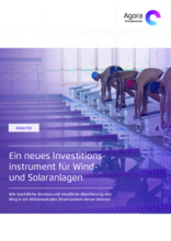 Agora EW_Investitionsinstrument_Wind_Solaranlagen