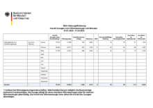 BEG Antragszahlen 2025