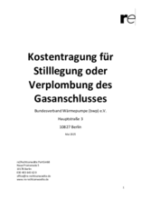 Gasanschluss Gutachten Kündigung