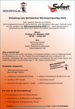 Sächsischer Wärmepumpentag 2025