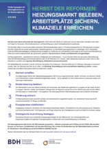 Forderungspapier Heizungsmarkt beleben