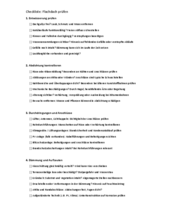 Checkliste Flachdach prüfen