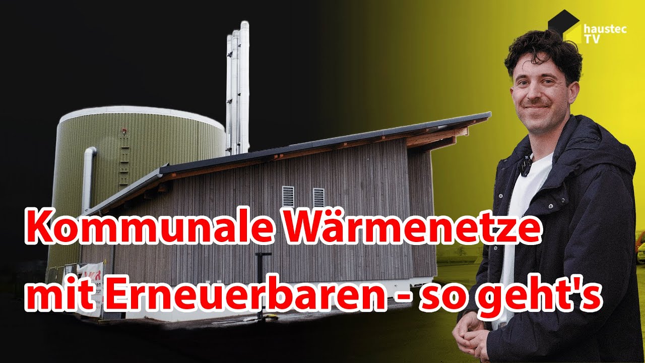  haustec DOKU | Kommunale Wärmeplanung mit erneuerbaren Energien - ein Praxisreport 