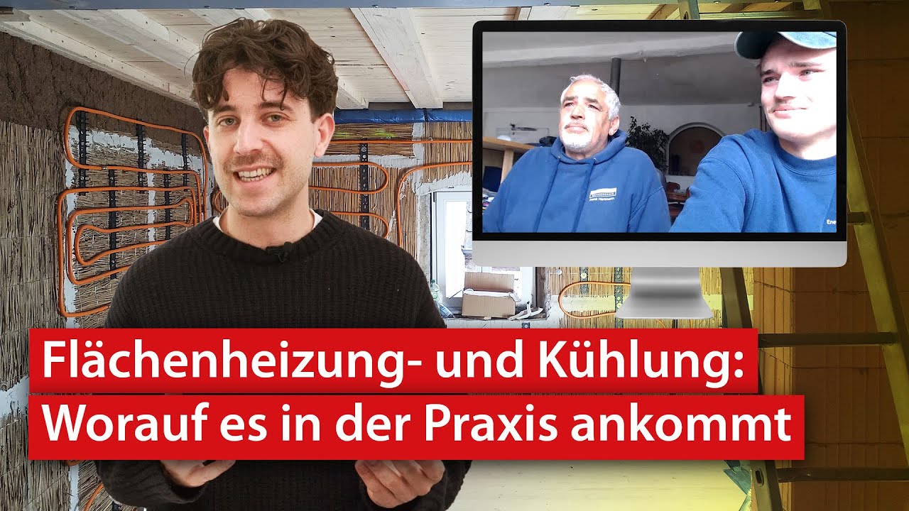 Flächenheizung und -kühlung: Vorteile und Praxis-Tipps mit Frank & Moritz Hartmann | Interview