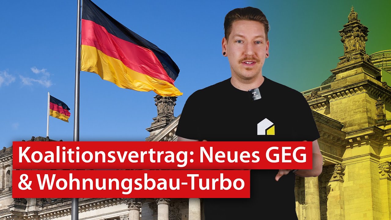Koalitionsvertrag: Wohnungsbau-Turbo & neues GEG | haustec NEWS