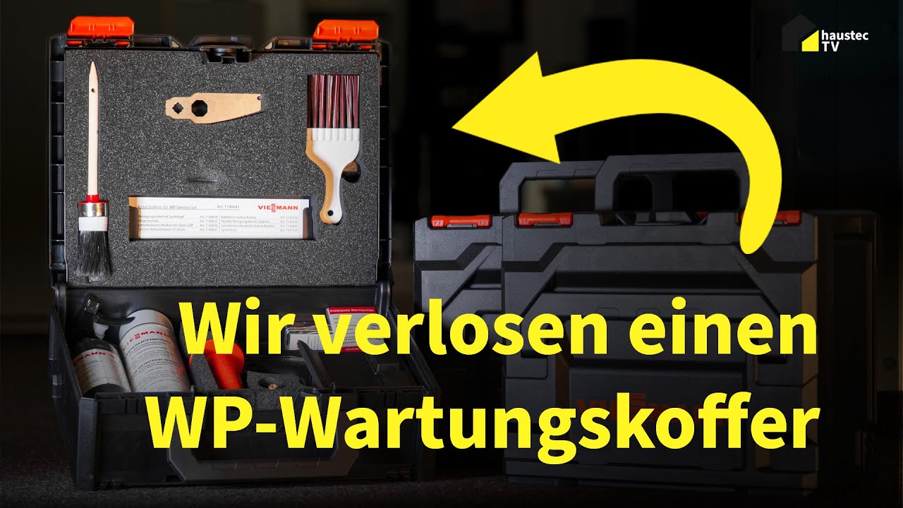 haustec TV | Wir verlosen einen Viessmann Wärmepumpen Wartungskoffer