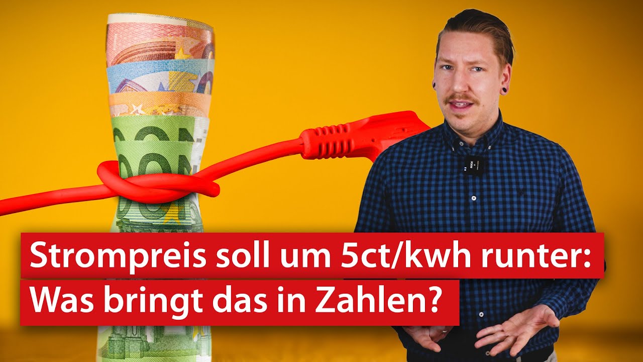 Strompreis soll gesenkt werden: Was bringt das in Zahlen? | haustec NEWS