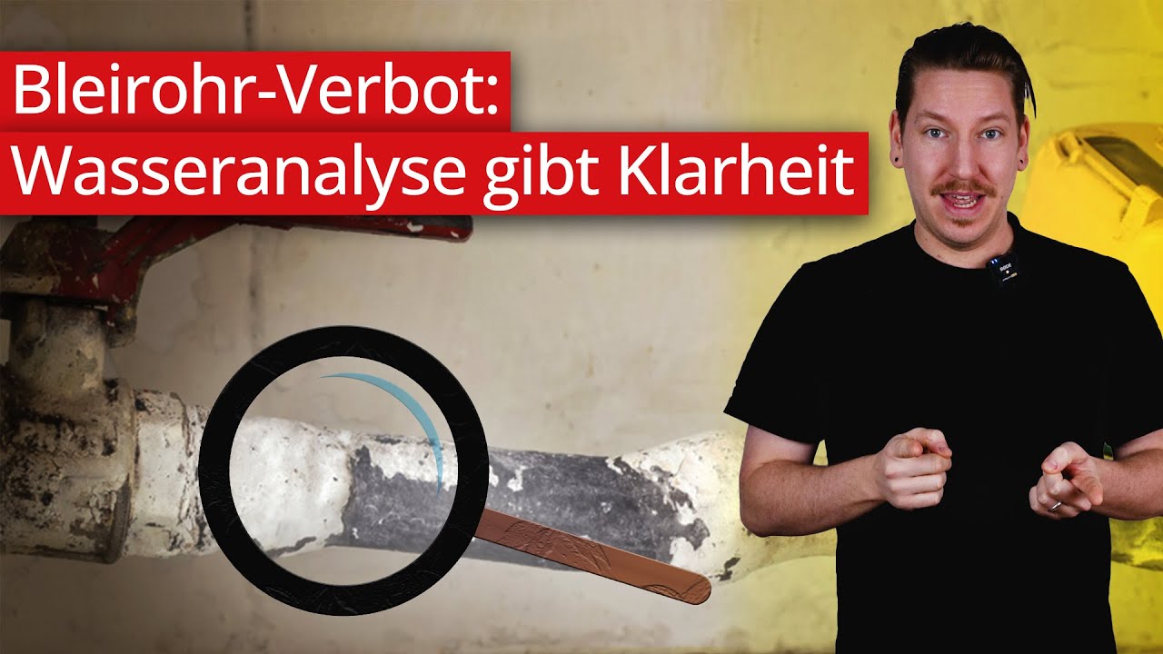 Bleirohr-Verbot: Mit Wasseranalyse auf Nummer sicher gehen, Schließungen nach Ruhestand steigen