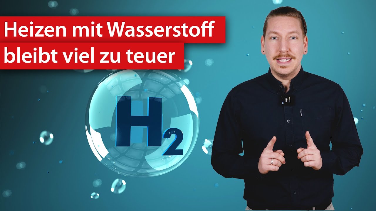 Wasserstoff-Heizung chancenlos, über 70 % sparen mit WP, DE verpasst EU-Frist zur Energiewende