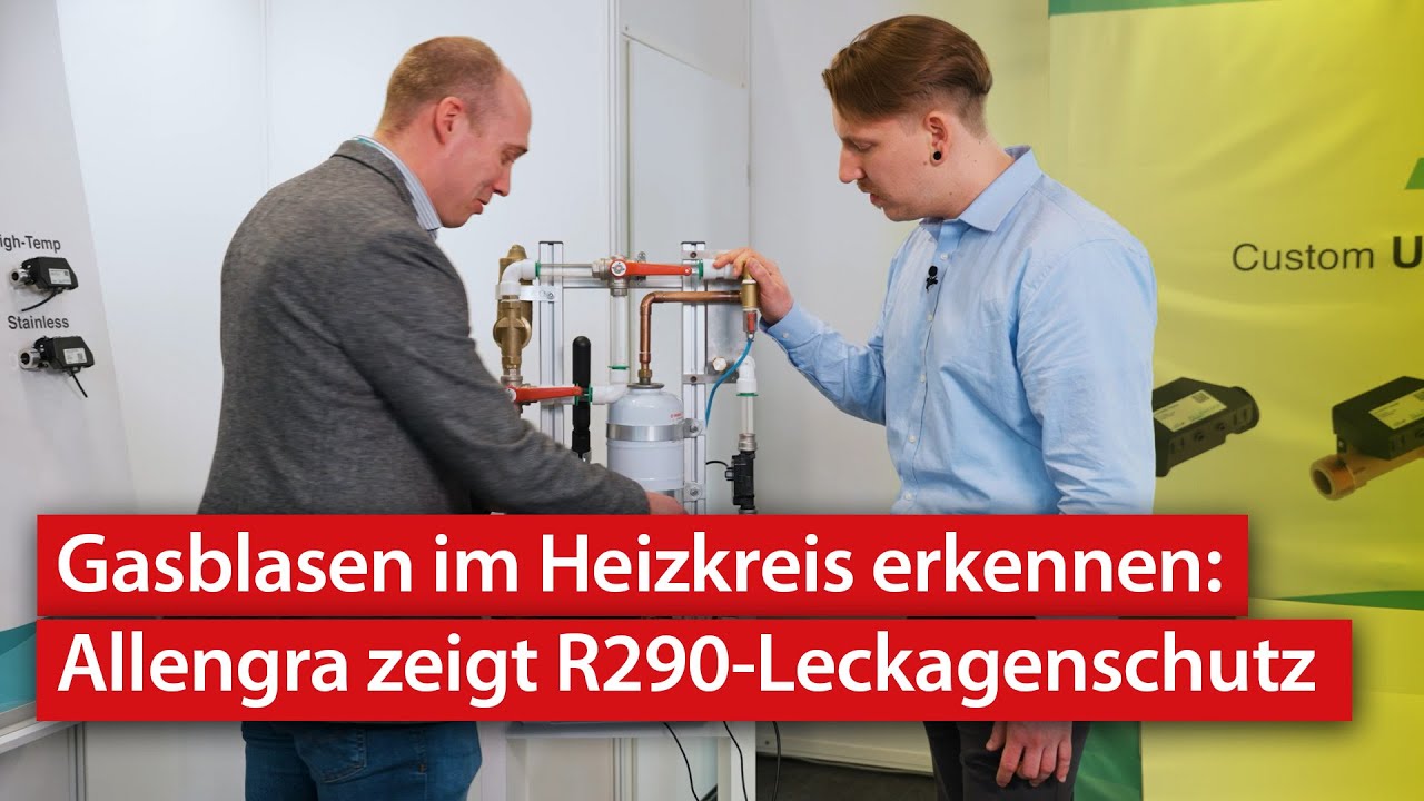 R290‑Leckageerkennung mit Ultraschallsensoren | ISH 2025