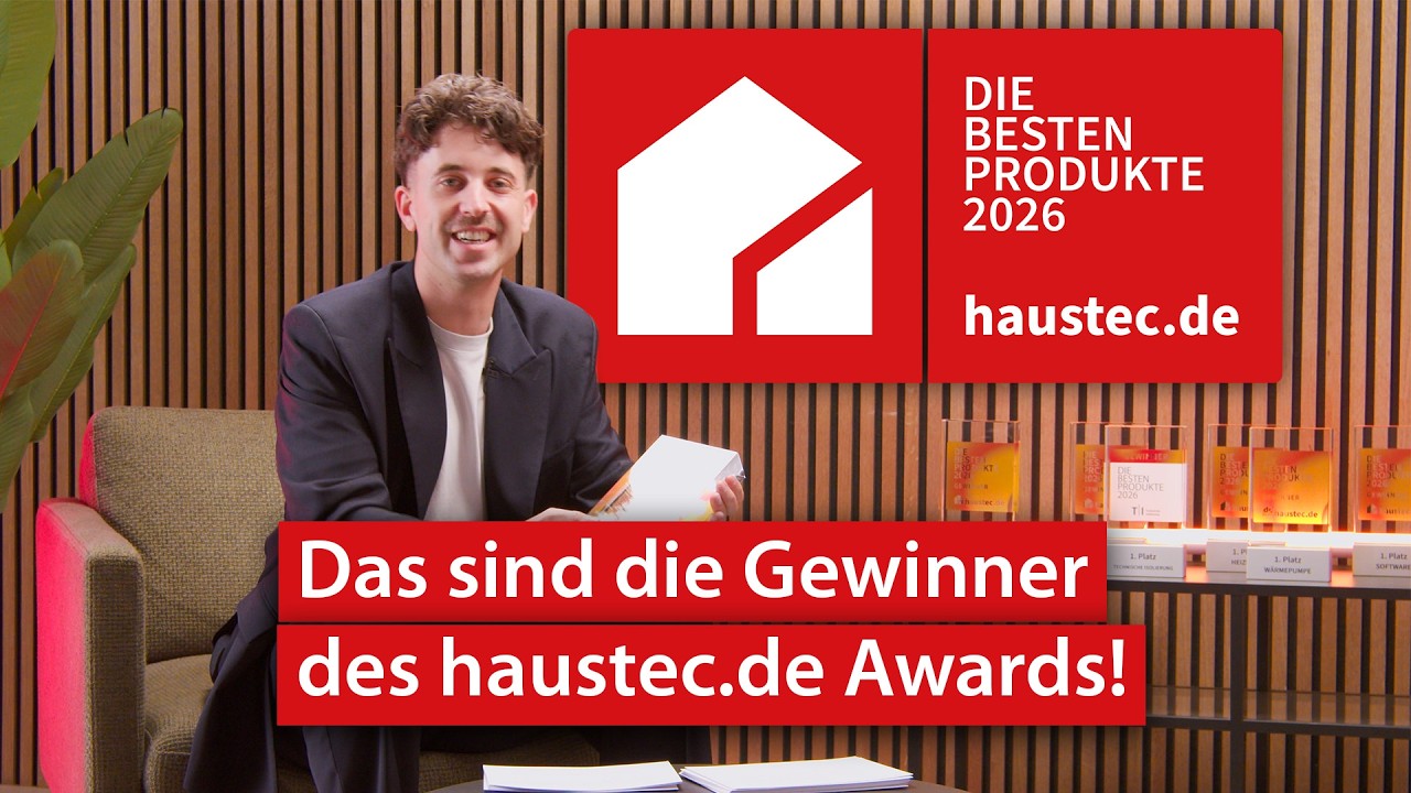 Die besten Produkte 2026 - die haustec.de Leserwahl | haustec.de Award