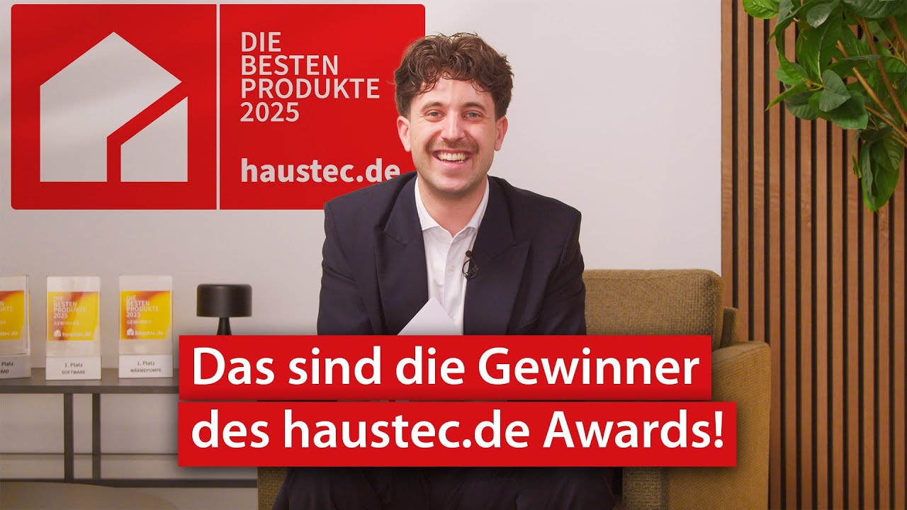 Die besten Produkte 2025 - die haustec.de Leserwahl | haustec.de Award