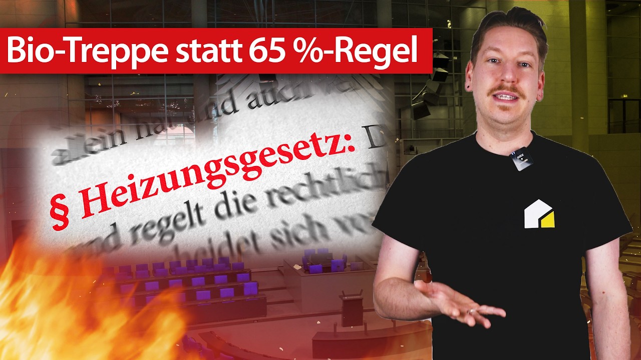 Neues Heizungsgesetz: Bio-Treppe ersetzt 65-Prozent-EE-Pflicht – was sagt die Branche? | NEWS