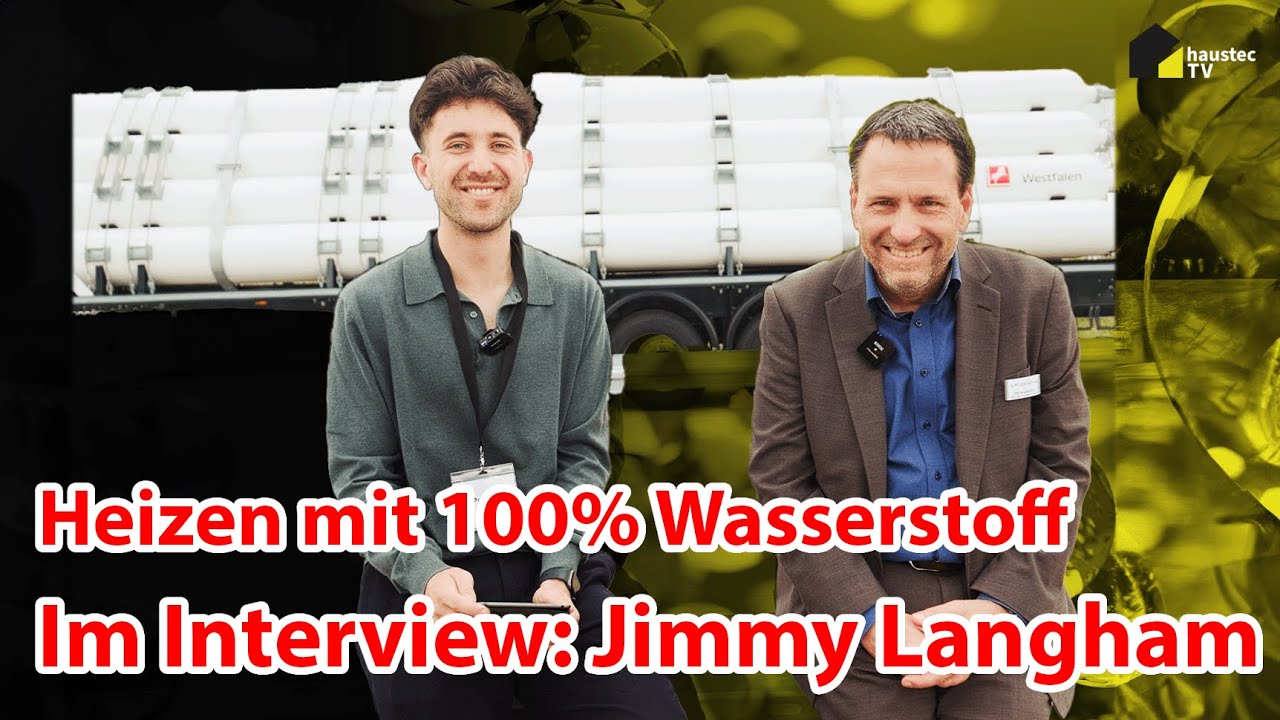 haustec DOKU | Jimmy Langham - heizen mit 100% Wasserstoff
