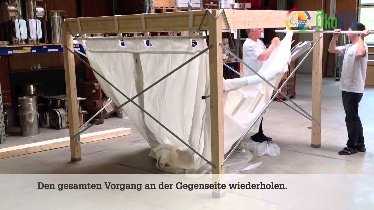 Montage-Video: Aufbau eines Pellet-Gewebetanks