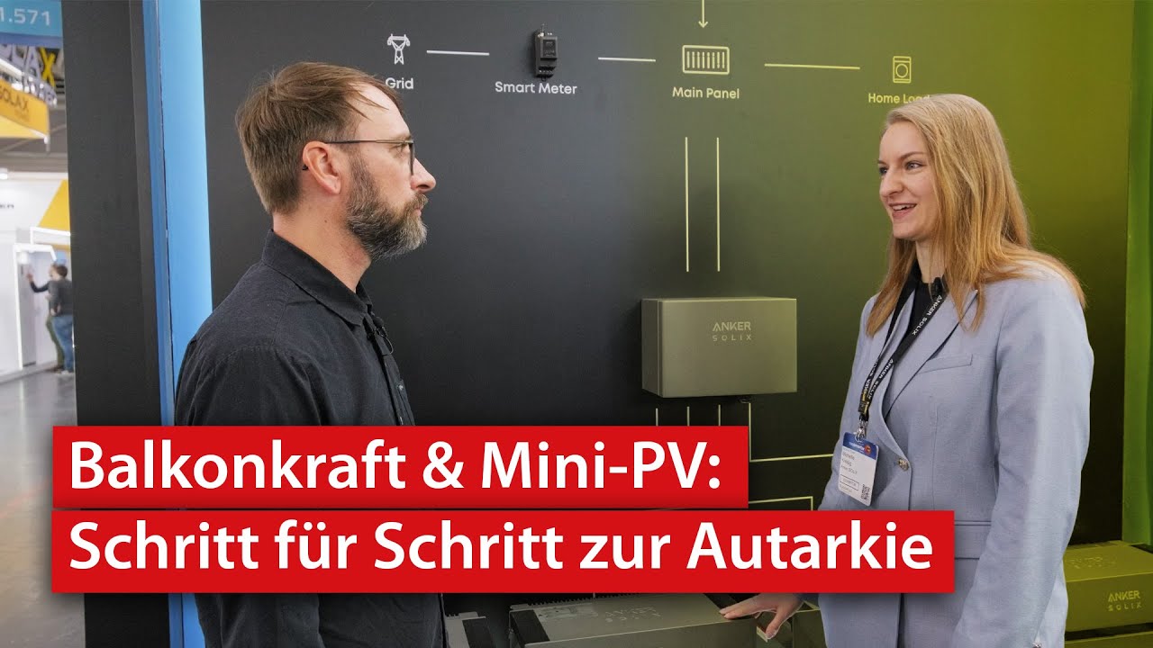 Modularer Batteriespeicher: Smartes Energiemanagement von Anker Solix | Intersolar 2025