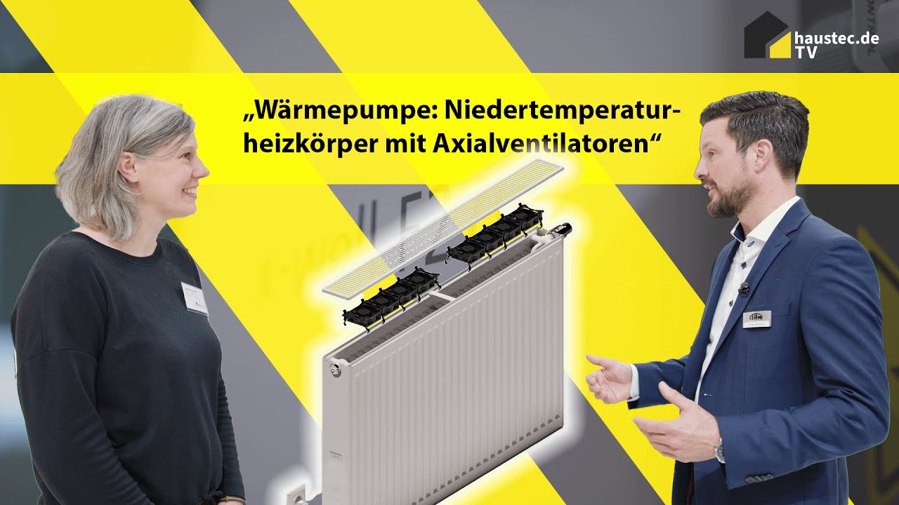 IFH Nürnberg 2022 | Kermi zeigt Heizkörper für Wärmepumpen und kompakte Wohnungslüftung