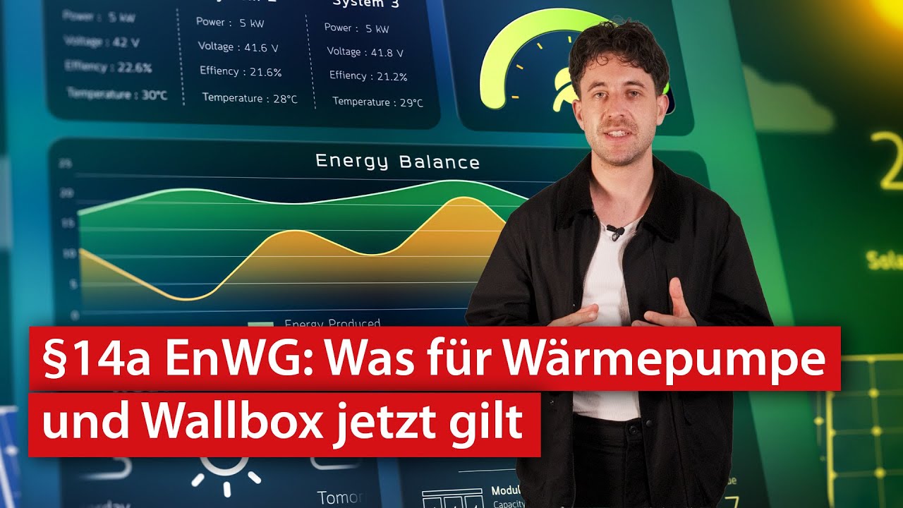§ 14a EnWG: Was die Strom-Drosselung für Wärmepumpe & Wallbox bedeutet | haustec #kurzerklärt