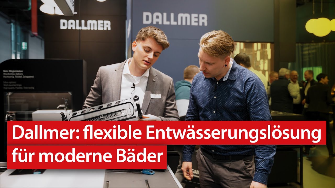 Dalflex 2.0: Neue Lösungen für flexible Entwässerungssysteme | ISH 2025