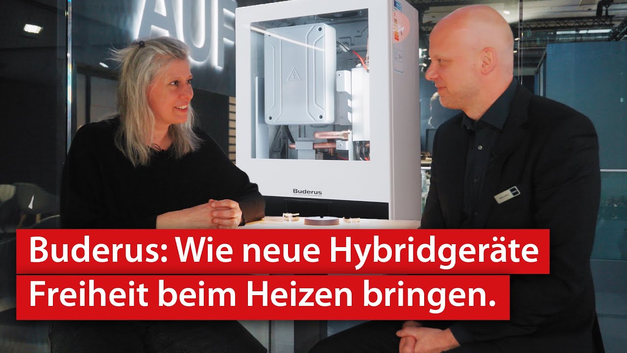 Praxisnahe Wärmewende: Buderus zeigt zukunftssichere Hybridheizungen für den Bestand | ISH 2025